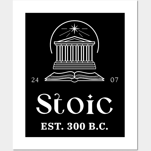 Stoic Classic Wall Art by StoicChimp